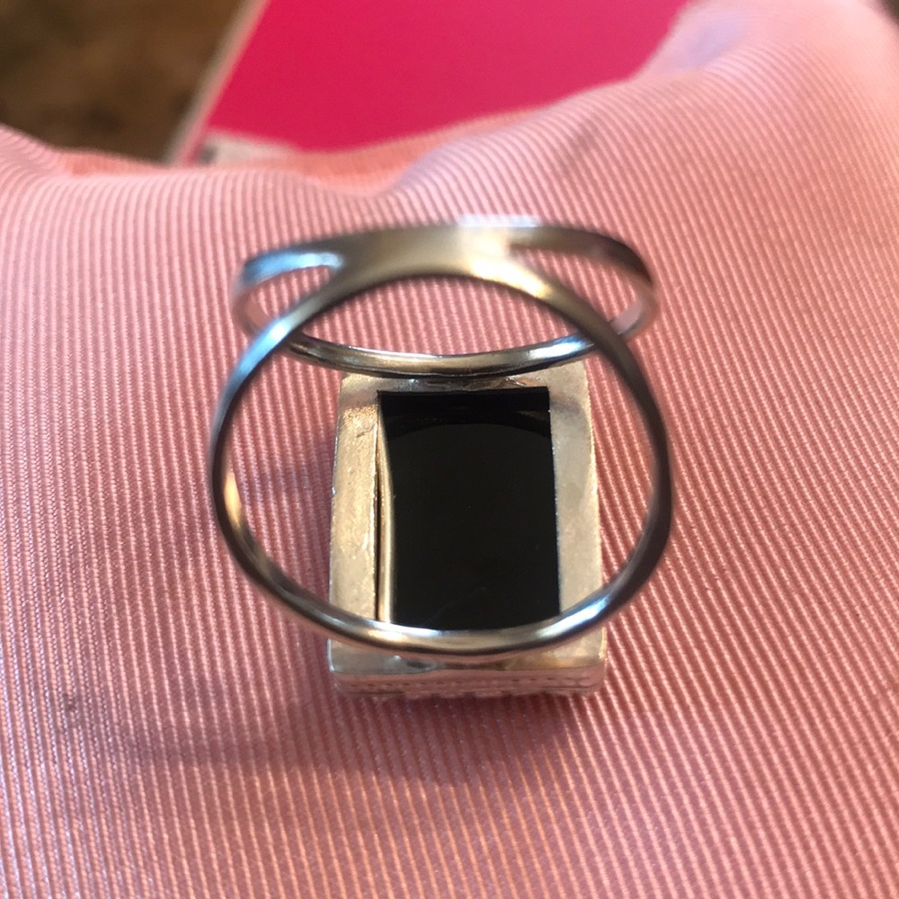 New 925 sterling silver black onyx ring - Picture 3 of 5